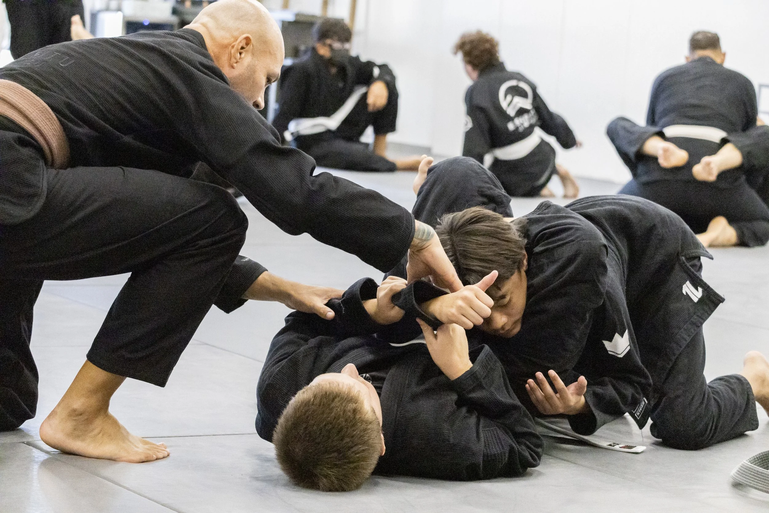 Kids Jiu-Jitsu class at Espiritu Jiu-Jitsu Oxnard